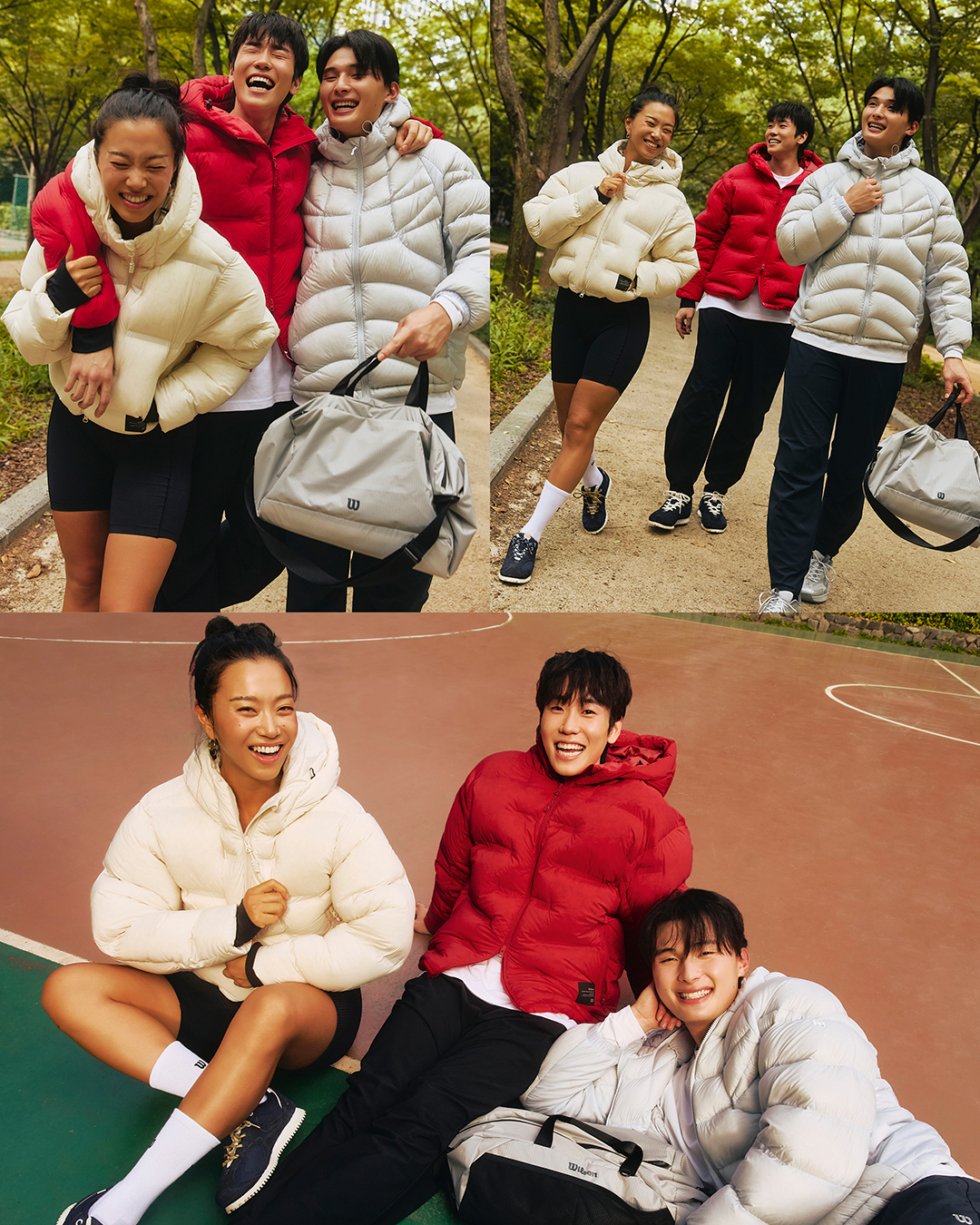 윌슨, 남주혁과 '에이스 다운'으로 겨울 아우터 마케팅 스타트 1088-Image